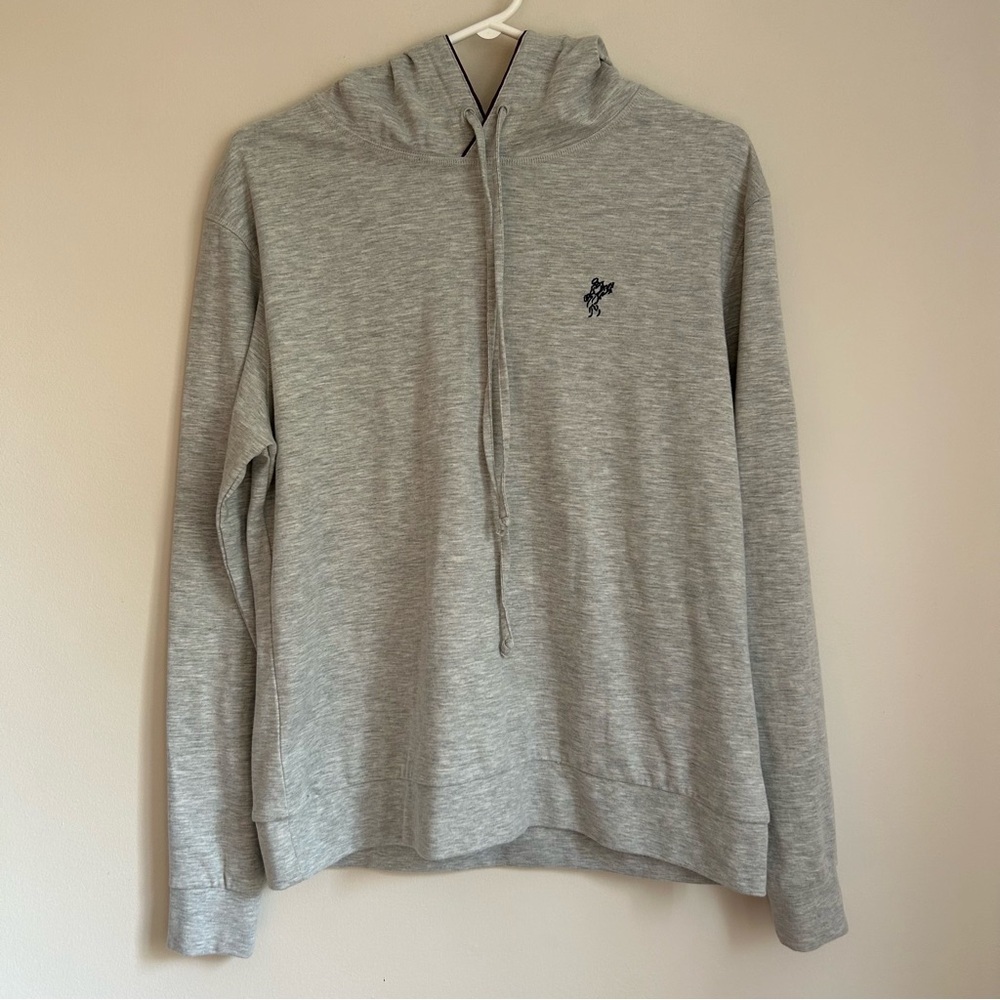 Ashworth Pinehurst Golf Grey Pima Cotton Blend Hoodie